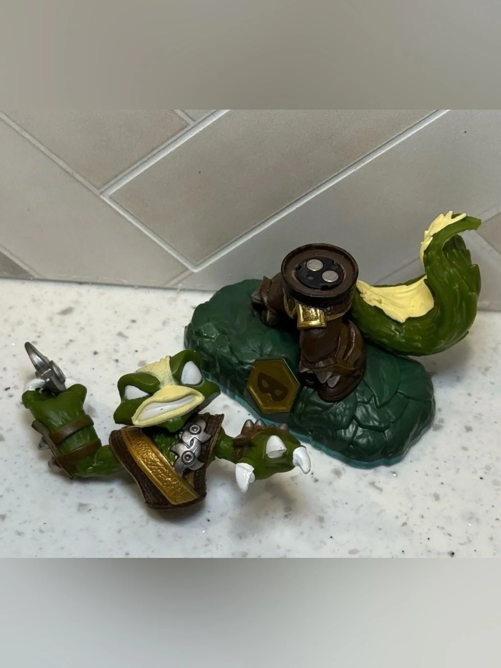 Skylanders Swap Force Stink Bomb Figure 2013 Activision Toys to Life Swappable